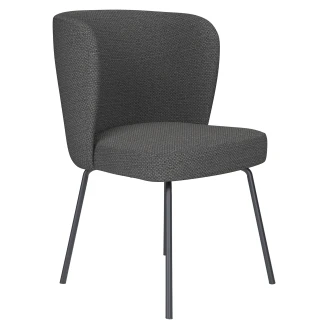 Stol med Metalben <strong>Velin</strong>  Grå