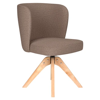 Stol med Træben <strong>Velin</strong>  Taupe