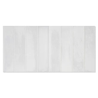 Dekor Vægflise <strong>Ember</strong>  Lysegrå Blank 30x60 cm