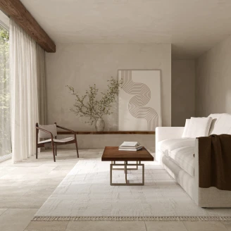 Klinker <strong>Evelane</strong>  Lys Beige Mat Skridsikre 61x61 cm