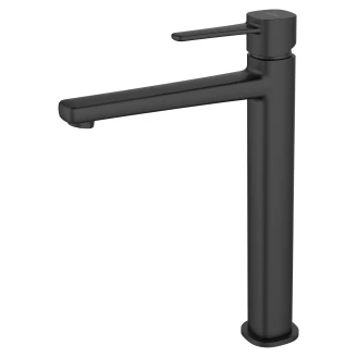 Håndvaskarmatur <strong>Tresse</strong>  Sort Mat Høj