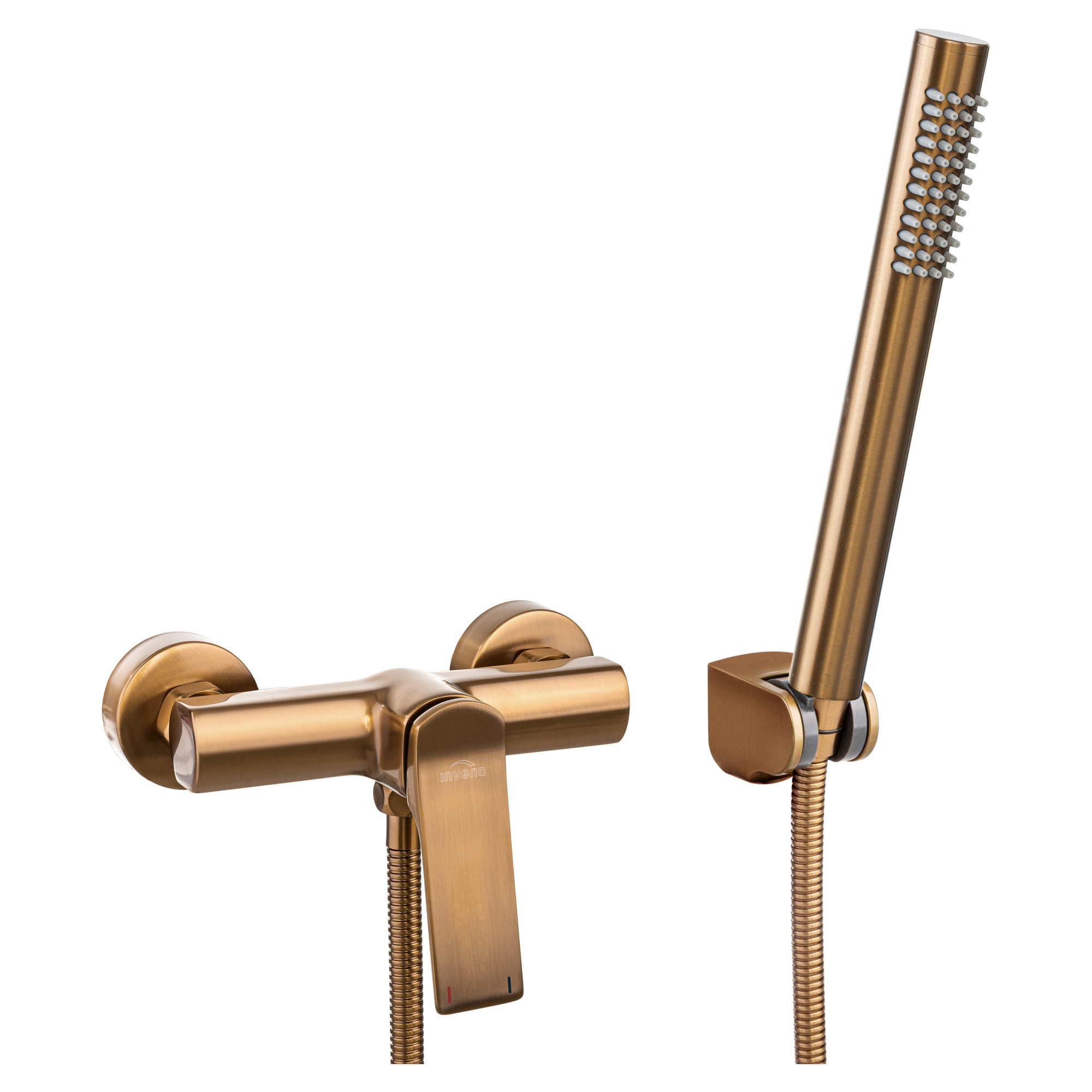 Brusearmatur med Brusesæt Elen Bronze Mat