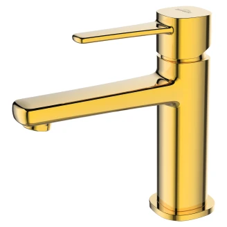 Håndvaskarmatur <strong>Tresse</strong>  Guld Mat