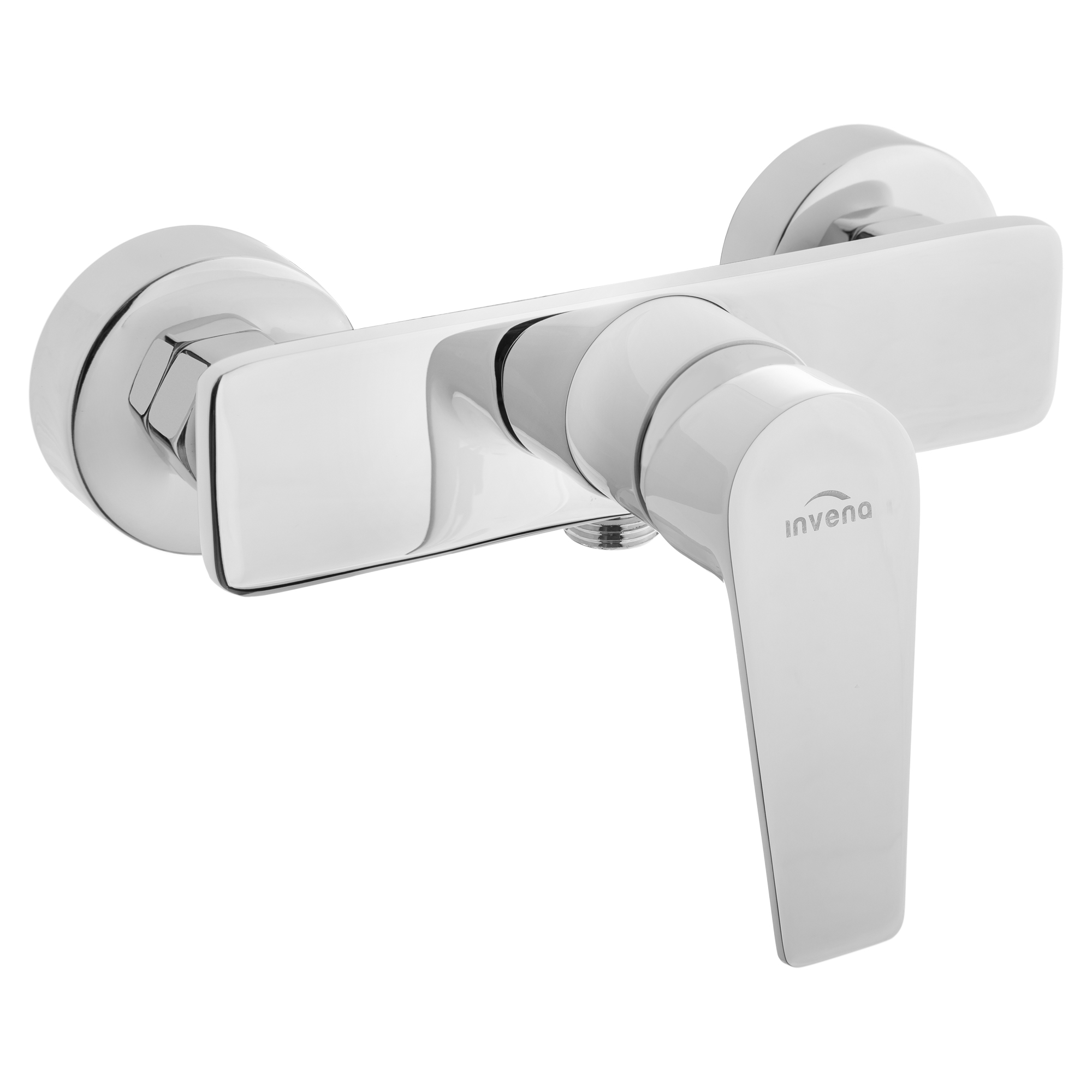 Brusearmatur Velinor Hvid & Krom Mat