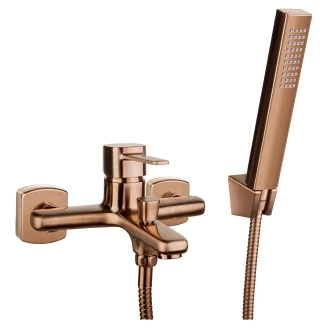 Armatur til Badekar <strong>Tresse</strong>  Bronze Mat