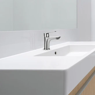 Håndvaskarmatur <strong>Velinor</strong>  Krom Blank