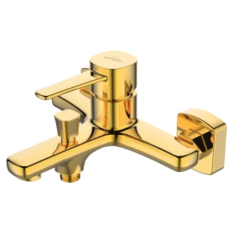 Armatur til Badekar <strong>Tresse</strong>  Guld Blank