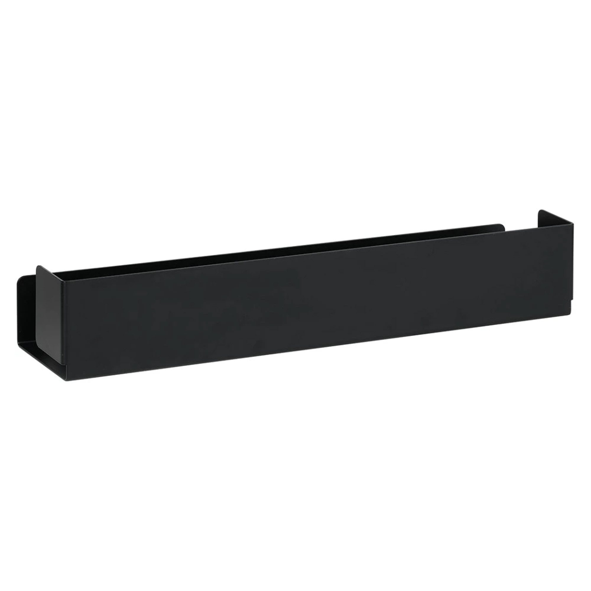 Badeværelse Hylde Mono 40 cm Sort Mat