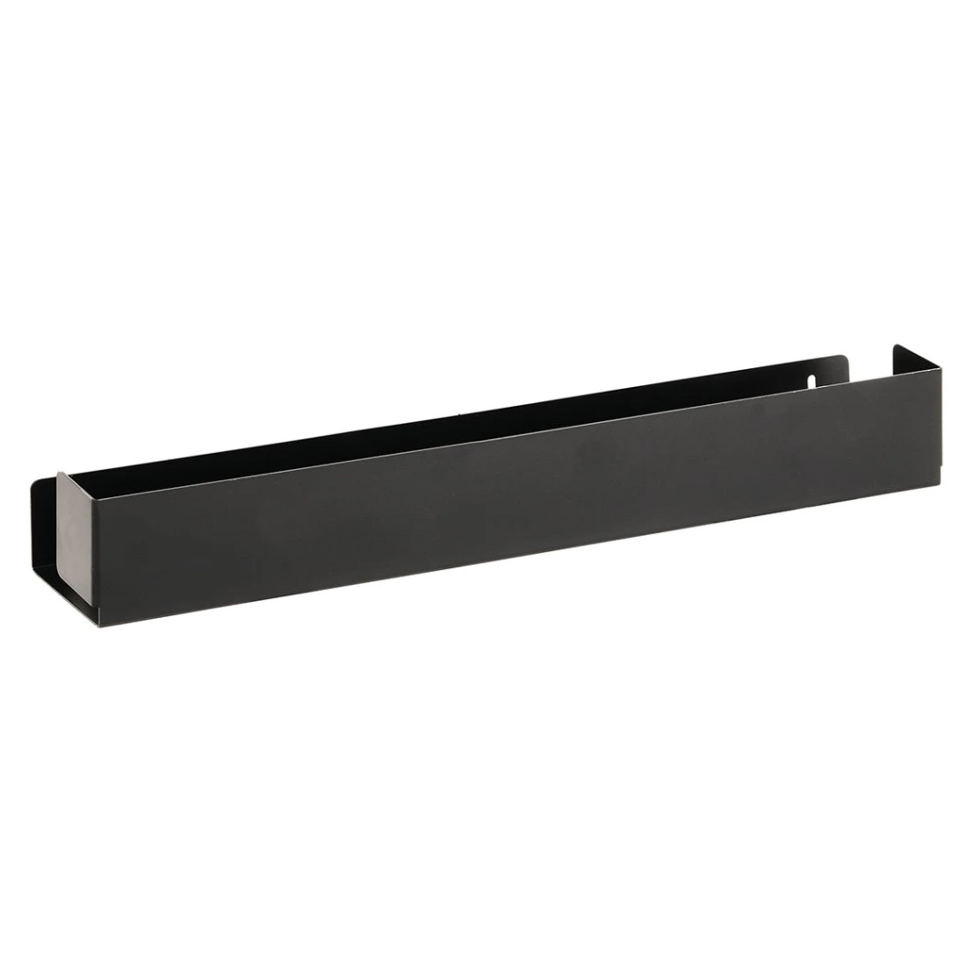 Badeværelse Hylde Mono 50 cm Sort Mat