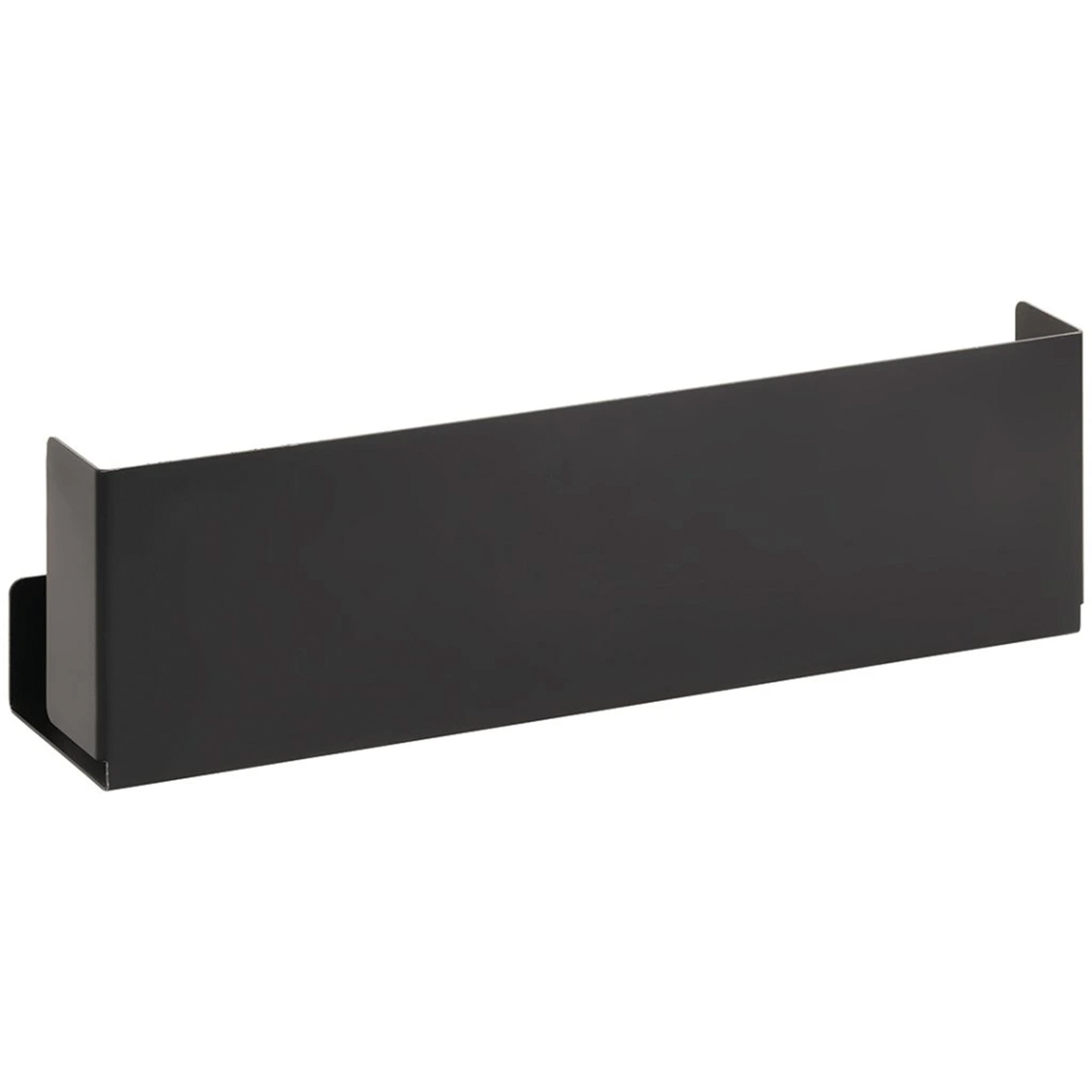 Badeværelse Hylde Mono 40x12 cm Sort Mat