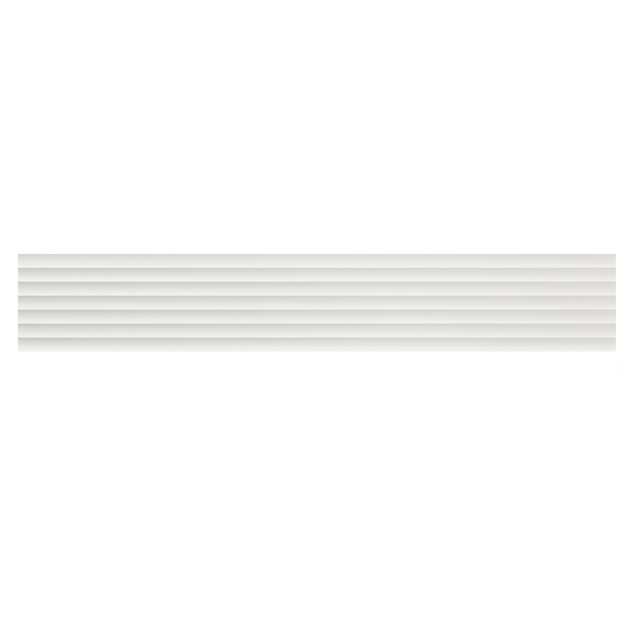 Radiator 525 W Righe 100 Horizontal Hvid Mat