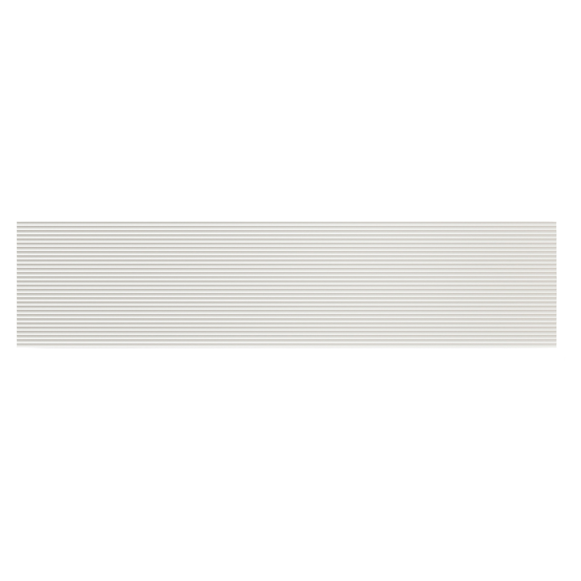 Radiator 680 W Righe 1000 Horizontal Hvid Mat