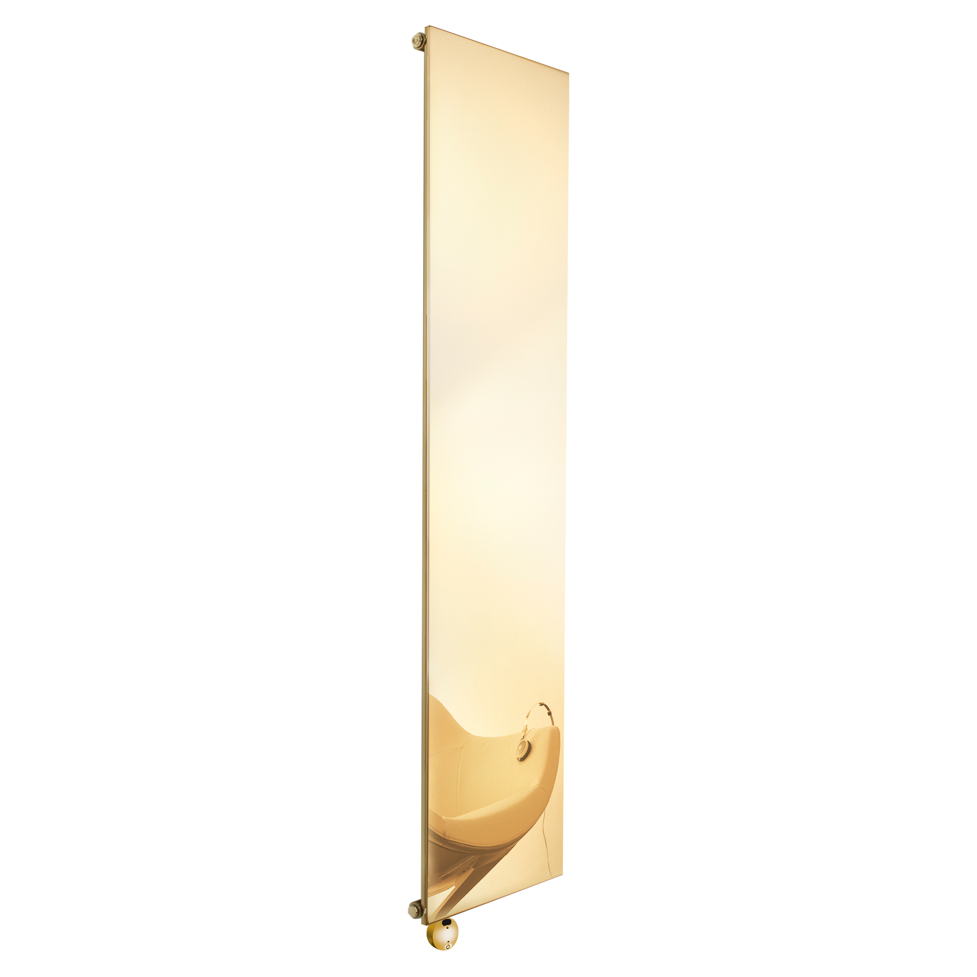 Radiator 595 W Ice Inox Reflex Guld