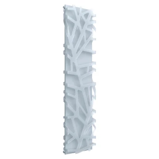 Radiator 839 W Flora Hvid-Neutral Gennemsigtig