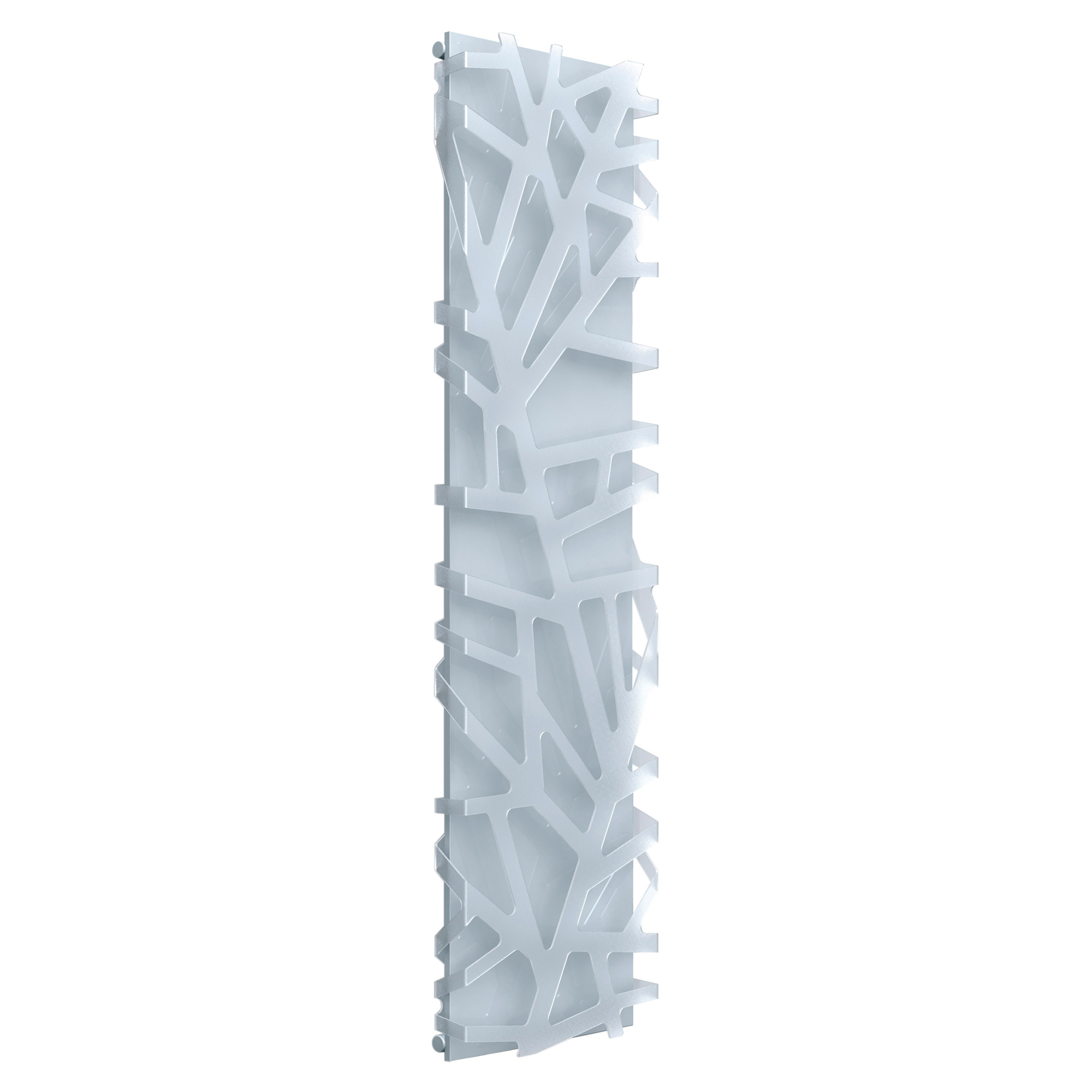 Radiator 839 W Flora Hvid-Neutral Gennemsigtig