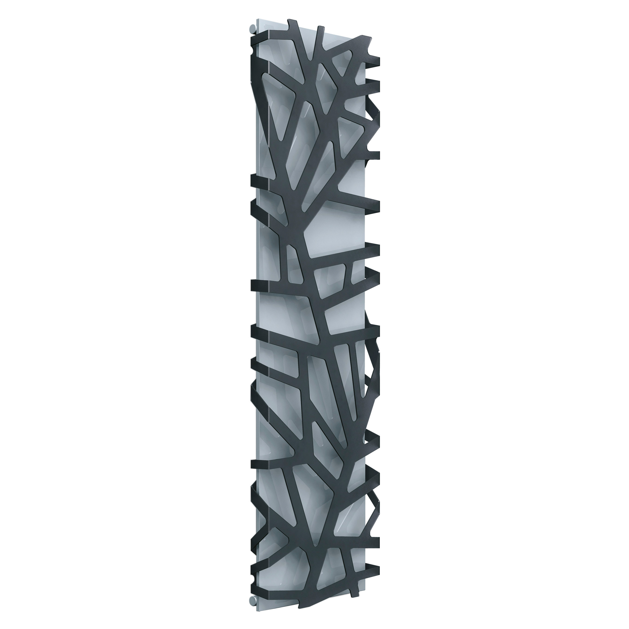 Radiator 839 W Flora Lysegrå-Sort