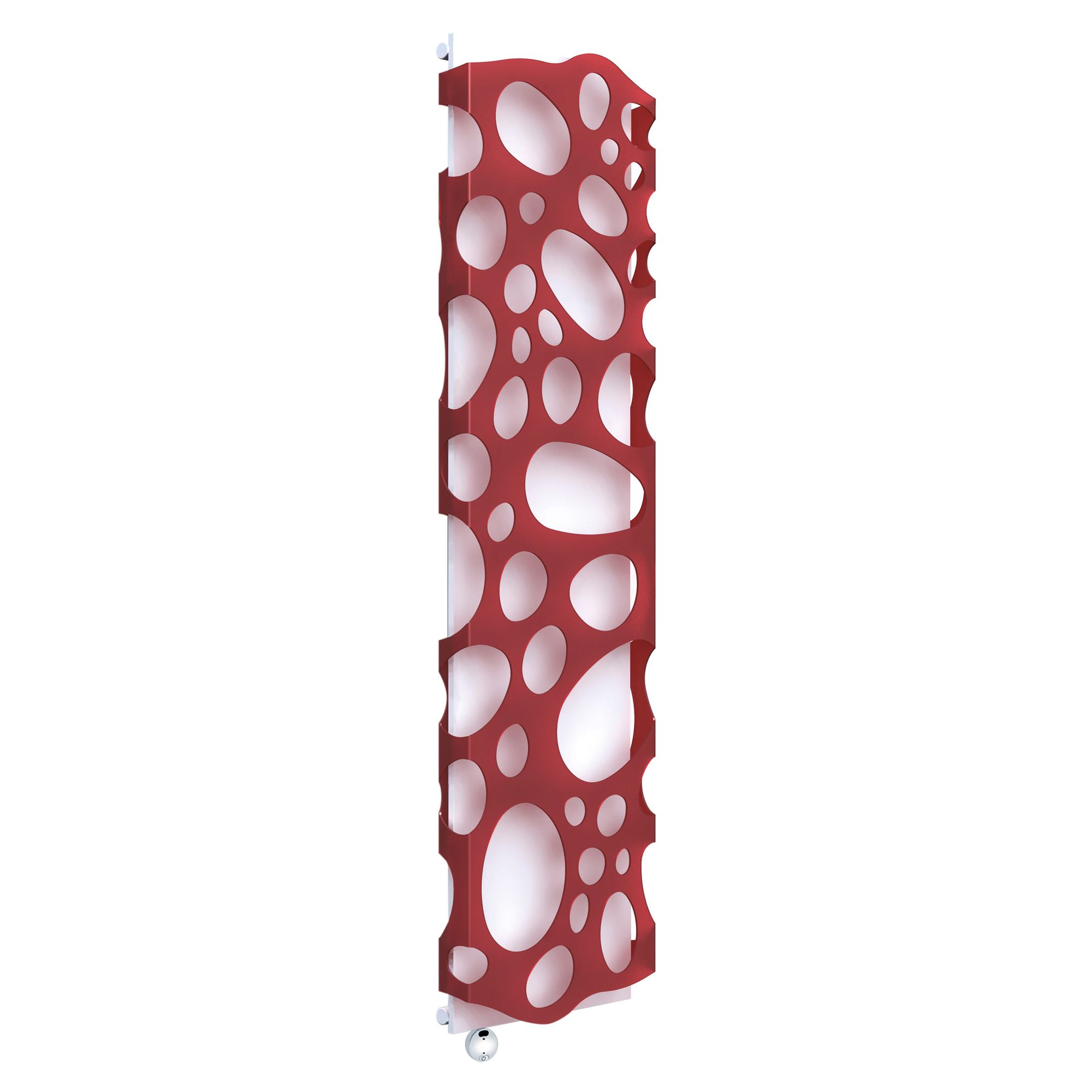 El Radiator 700 W Scuba Hvid-Rød