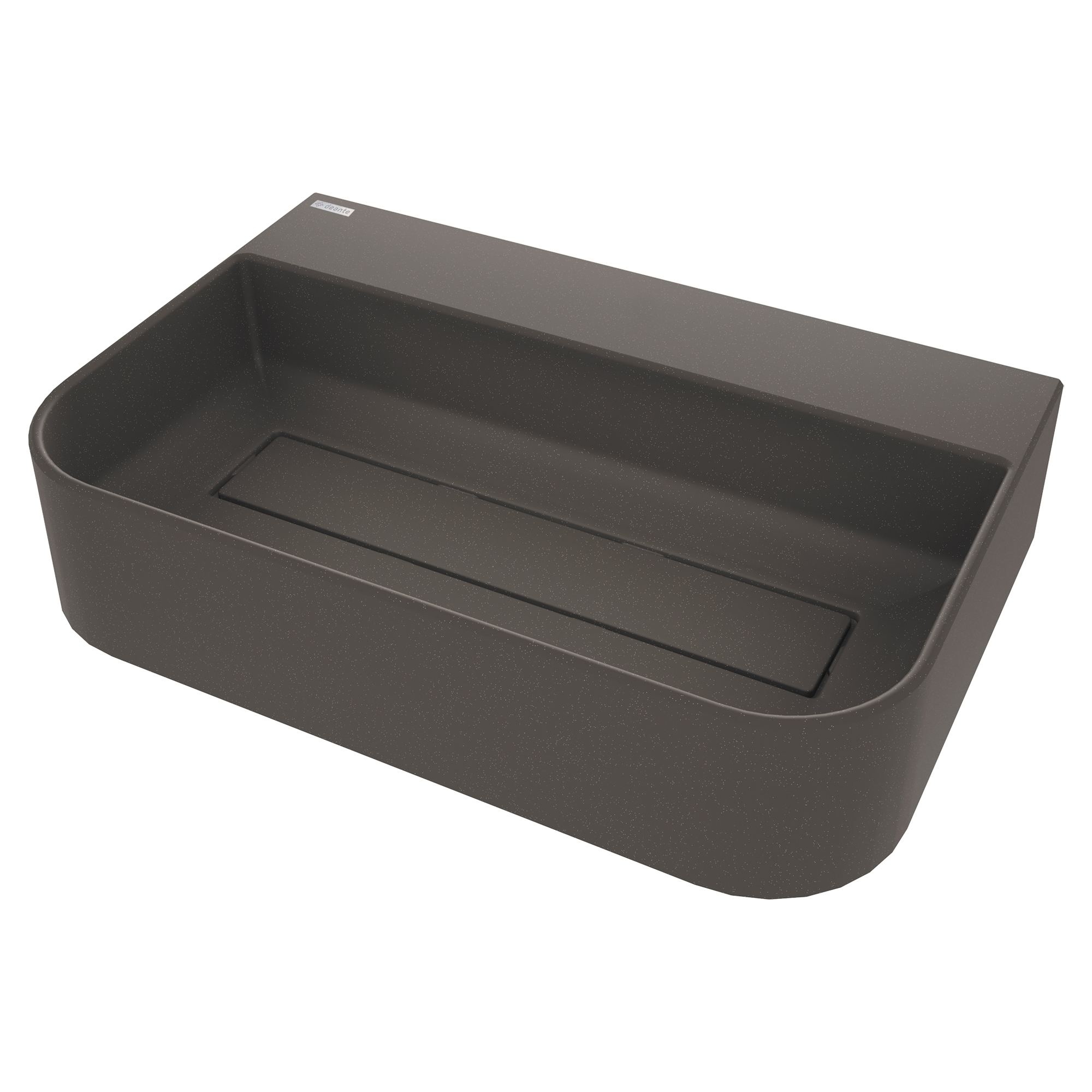 Håndvask Arnika Rektangulær Antracit Metallisk Mat 60x40 cm