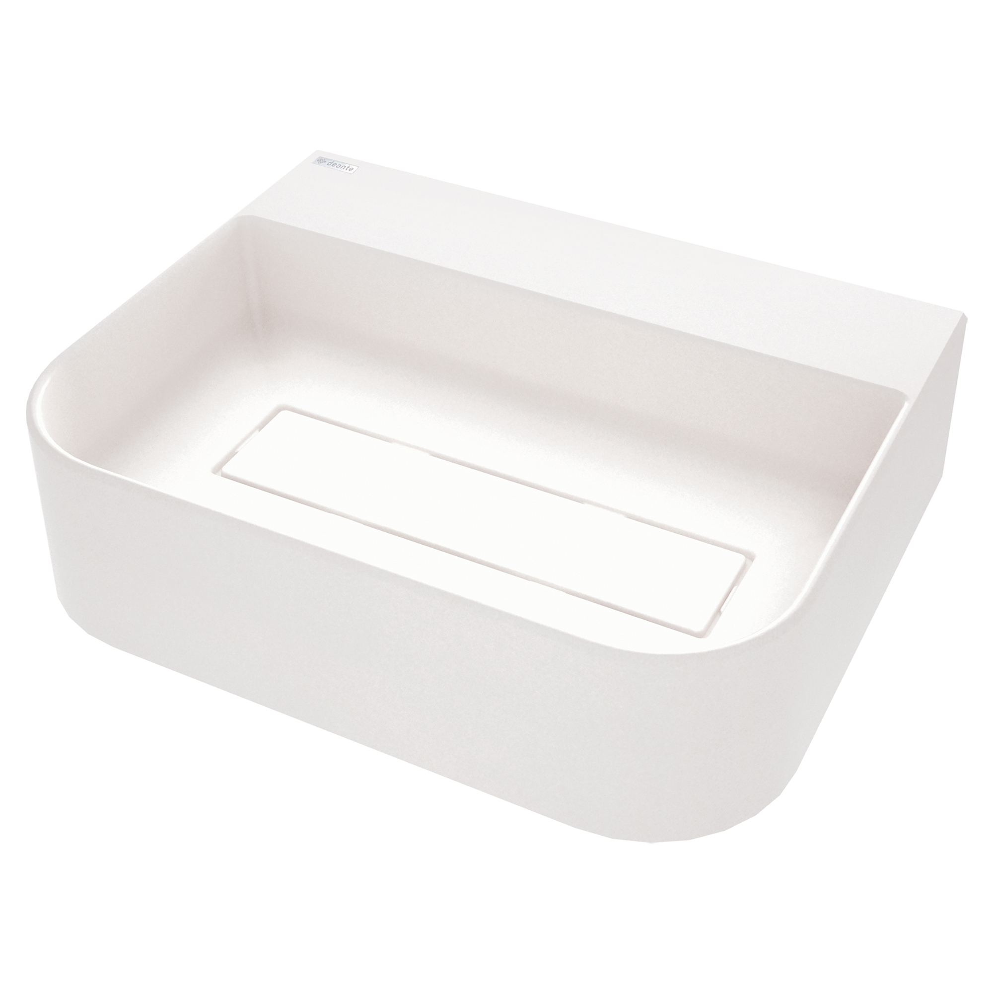 Håndvask Arnika Rektangulær Hvid Mat 50x40 cm