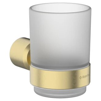 Tandbørsteholder <strong>Arnika</strong>  Børstet Guld Mat