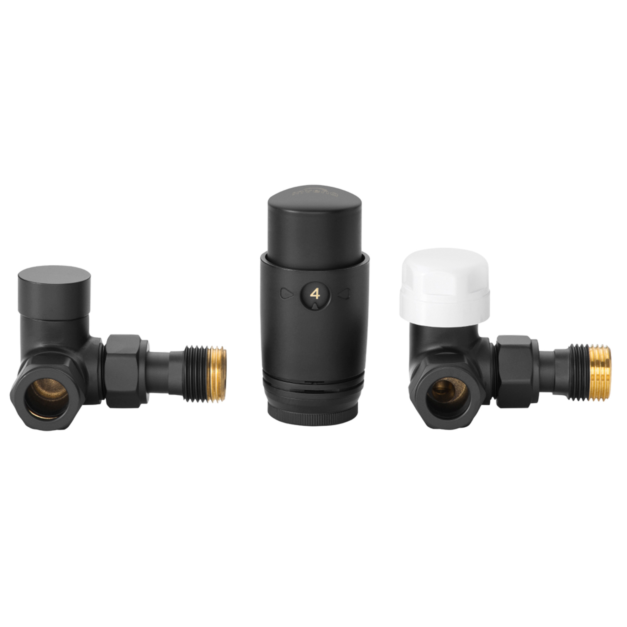 Aksialt Termostat­sæt Sort Venstre & Højre