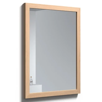 Spejl <strong>Craftwood</strong>  Egfaner Bleached Oak Matt 60x80 cm