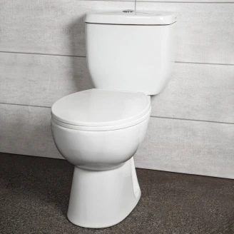 Toilet <strong>Puro</strong>  Hvid Blank med Vortex Skylleteknik