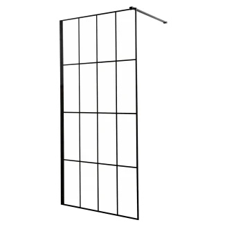 Brusevæg <strong>Mirari</strong>  100 cm Sort Mat