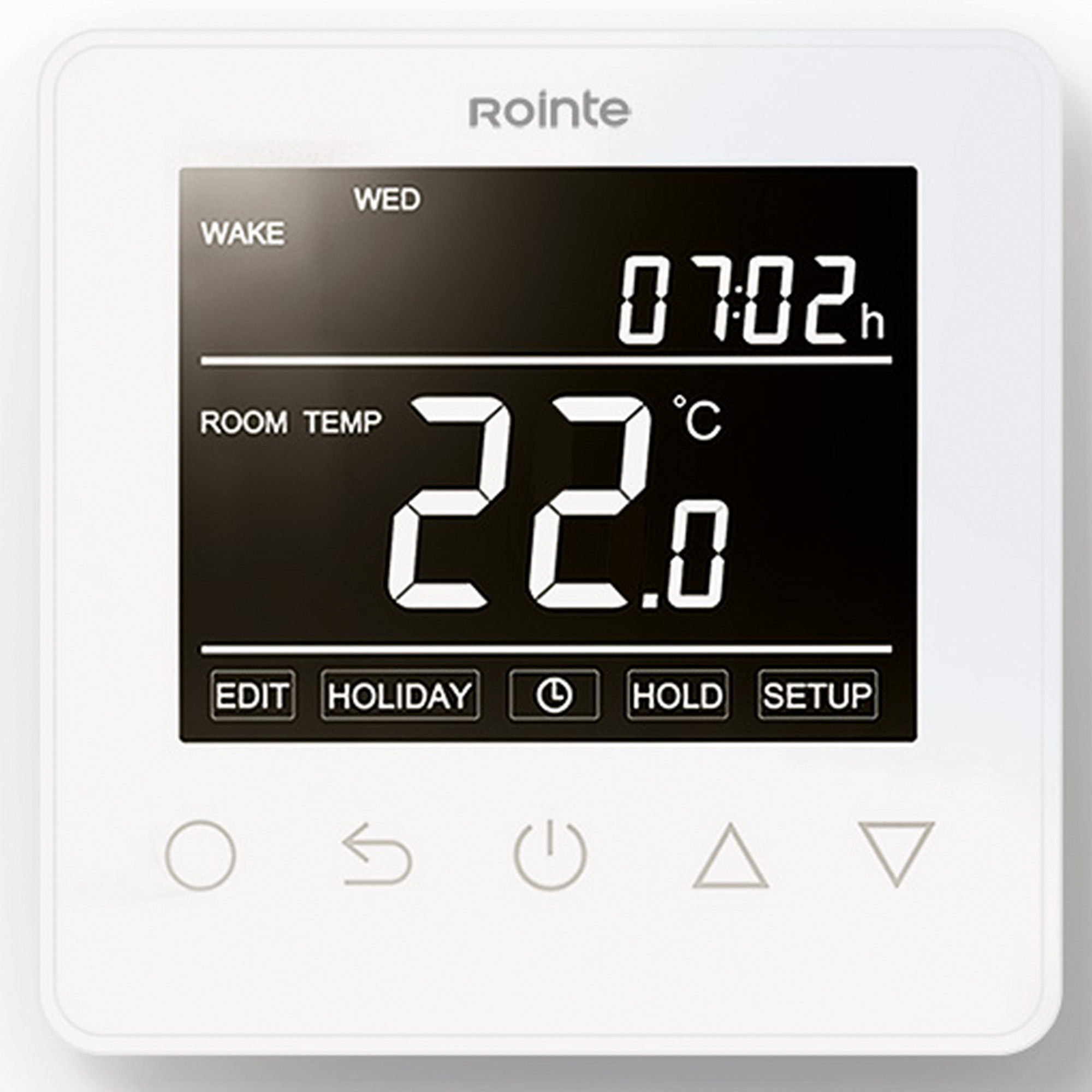 Rointe Programmerbar Digital Termostat ST3 Hvid Mat