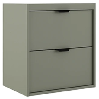 Håndvaskskab Sort <strong>Nook</strong>  Oliv 50 cm
