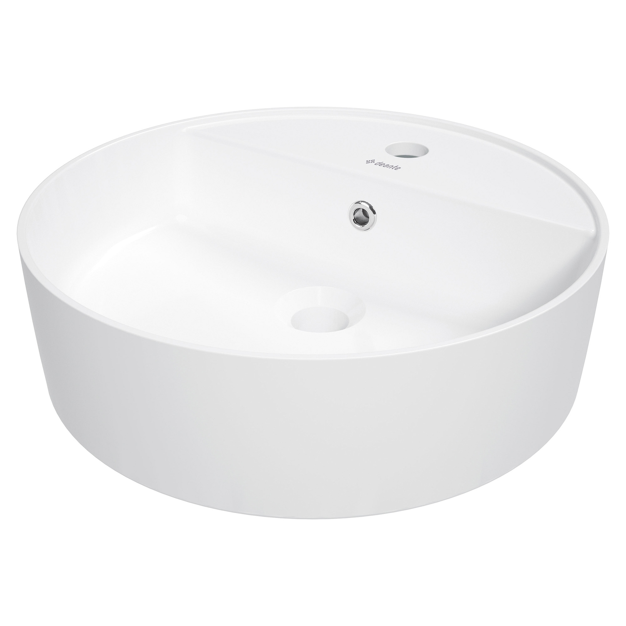 Håndvask Round Hvid Blank 42 cm