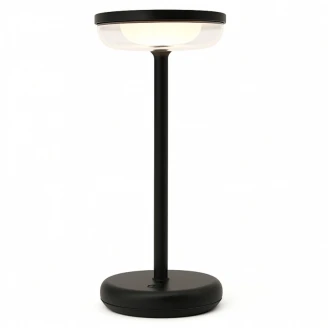 Solcellebordlampe <strong>Solvy</strong>  Sort Mat