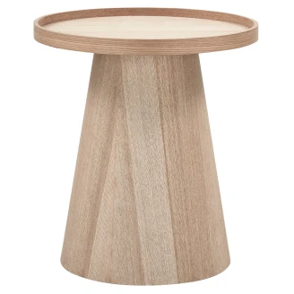 Woood Sofabord <strong>Maud</strong>  Naturlig Ø45 cm