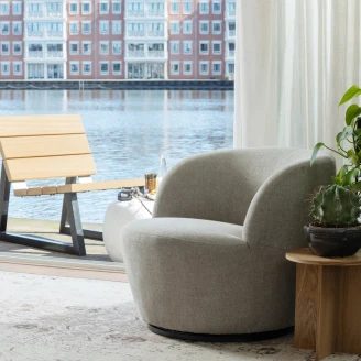 Woood Loungestol <strong>Serra</strong>  Sand