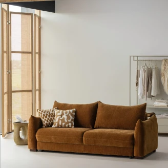 Woood Sovesofa <strong>Jonne</strong>  Brun 240 cm