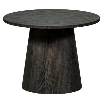 Woood Sofabord <strong>Maan</strong>  Mørkebrun Ø 60 cm