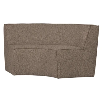 Woood Sofa 2-personers <strong>Europa</strong>  Mørkebrun