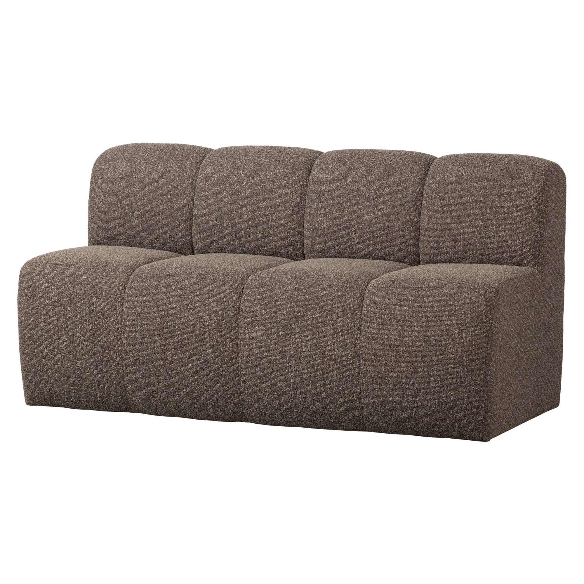 Woood Sofa Mojo Brun Melange 164 cm