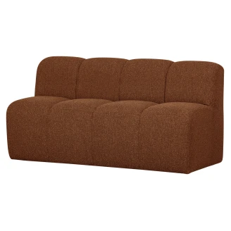 Woood Sofa <strong>Mojo</strong>  Rustbrun Melange 164 cm