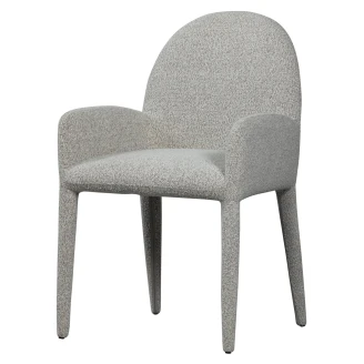 Woood Stol med Armlæn <strong>Elegance</strong>  Grå