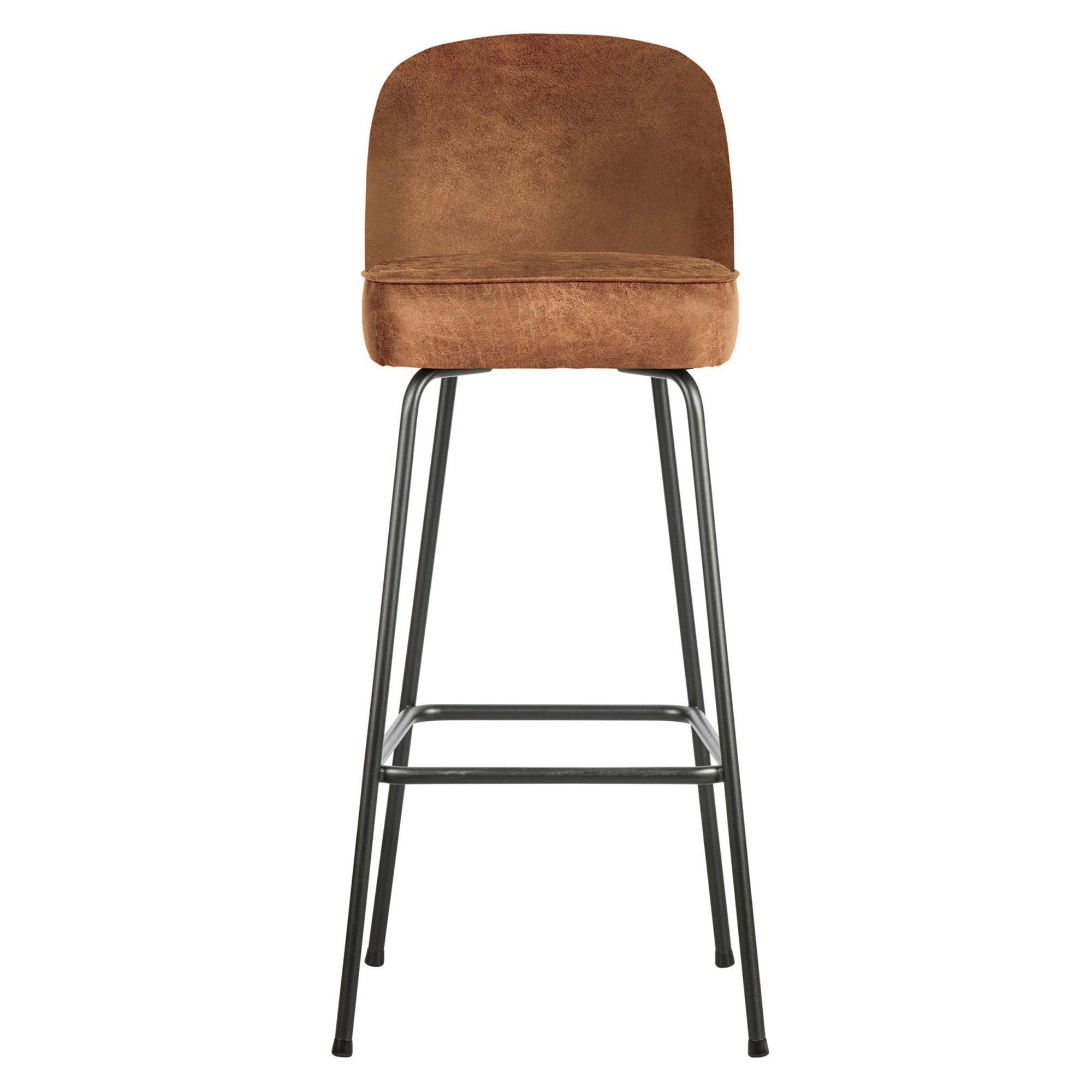 Woood Barstol Vogue Alpha Cognac Eco-Læder 80 cm