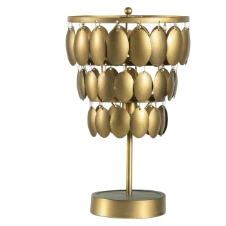 Woood Bordlampe <strong>Moondust</strong>  Antik Messing