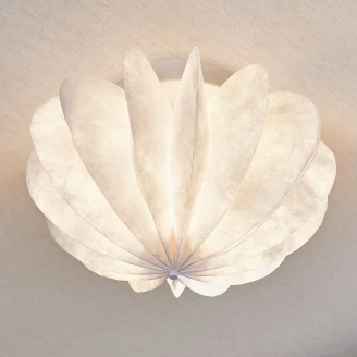 Woood Loftlampe Dalia Hvid