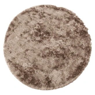 Woood Tæppe <strong>Praline</strong>  Nougat Ø 240 cm