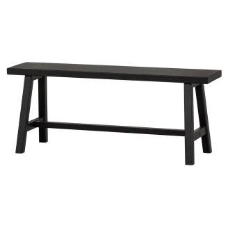 Woood Bænk <strong>Imme</strong>  Sort 110 cm