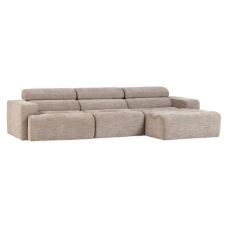 Woood Sofa Højre <strong>Novi</strong>  Taupe