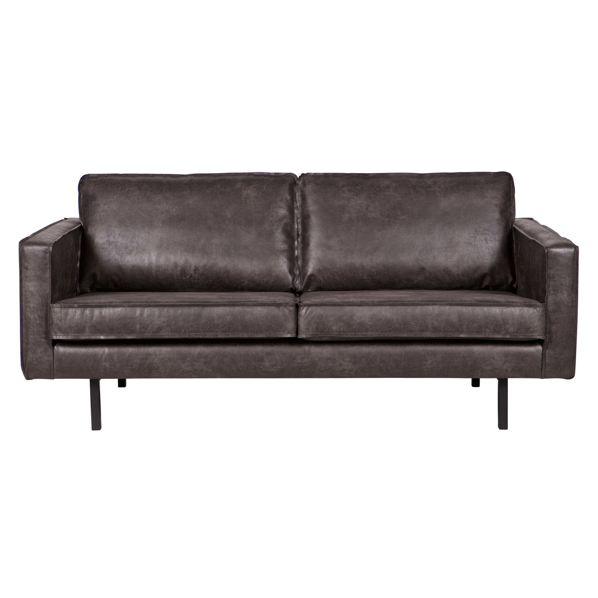 Woood Sofa 2,5-personers Rodeo Sort Eco-Læder
