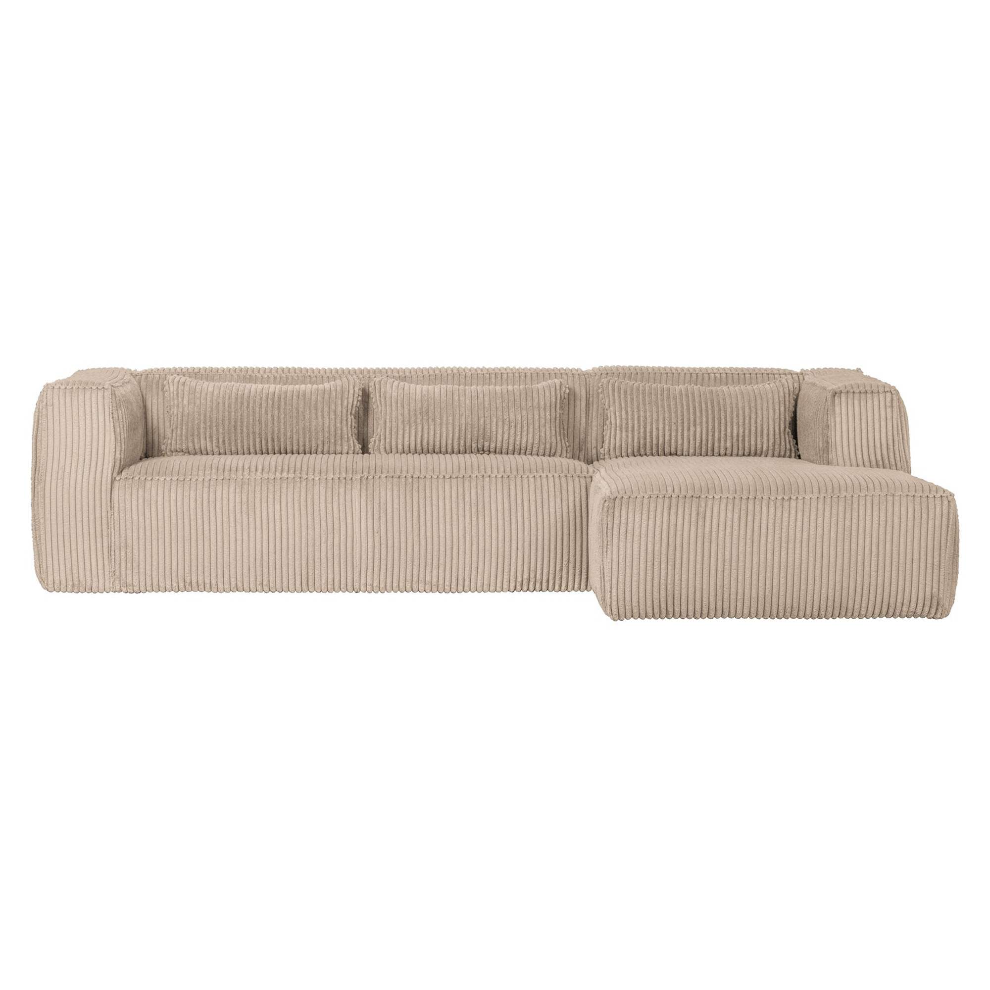 Woood Hjørnesofa Højre Bean Travertin