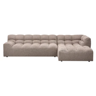 Woood Sofa Højre Allure Lysebrun