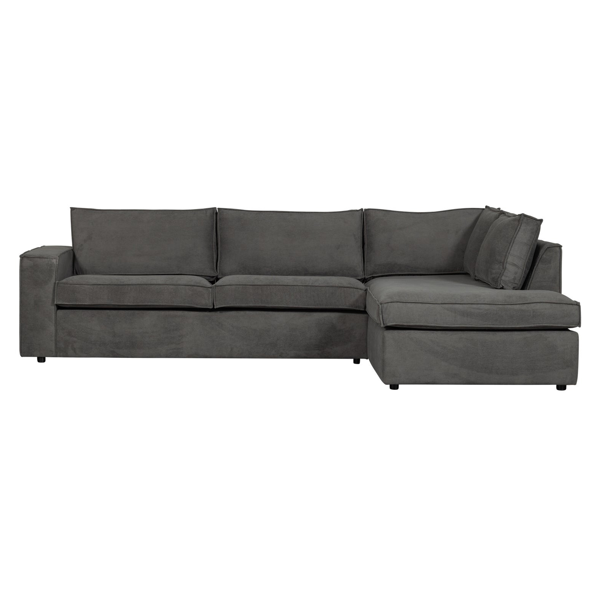 Woood Hjørnesofa Højre Thomas Mørkegrå